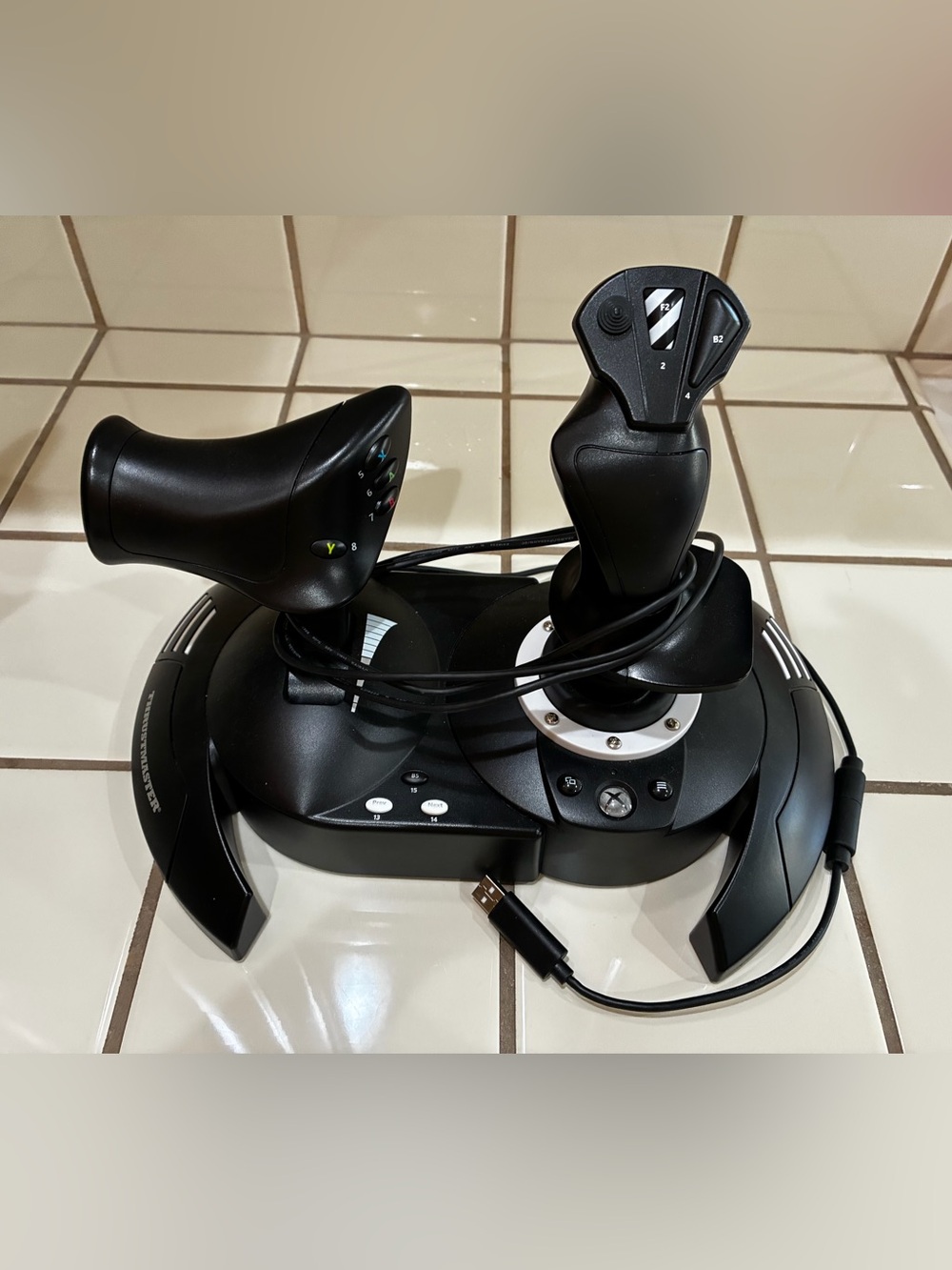 Thrustmaster T.Flight HOTAS X Flight Stick Joystick & Throttle PC PS3